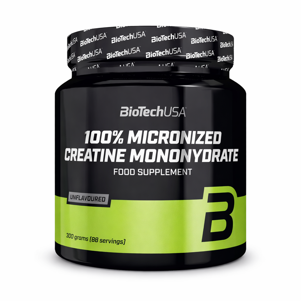 biotech-usa-100-creatine-monohydrate-300-g-chystyi-bez-smaku-45565479842258_2d93f4b4b8.png Biotech USA 100% Creatine Monohydrate 300 g Чистий, без смаку - Зображення 1