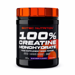 Scitec Nutrition – 100% Creatine Monohydrate (Blue Grape) 300g