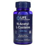 Ацетилцистеїн Life Extension N-Acetyl-L Cysteine (NAC) 600 мг 60 капсул