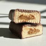 Батончик FitWin CARAMEL&PEANUTS з начинкою, БЕЗ ЦУКРУ 60 г 33%  (12 Штук) - Зображення 3