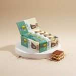 Батончик FitWin TIRAMISU з начинкою, БЕЗ ЦУКРУ 60 г 33%, 12 штук