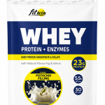 FIT WIN Whey Protein + Enzymes 900 г фісташка