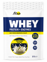 FIT WIN Whey Protein + Enzymes 900 г фісташка