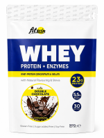 FIT WIN Whey Protein + Enzymes 900 г шоколад