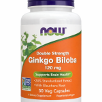 Ginkgo Biloba 120 mg Double Strength NOW Foods 50 caps