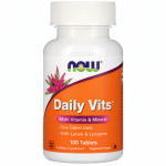 NOW Foods, Daily Vits, 100 tabs