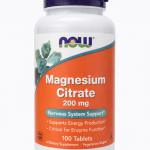 NOW Magnesium Citrate 200 mg 100 tabs