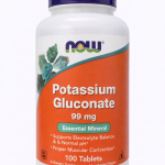 NOW Potassium Gluconate 99 mg 100 tabs
