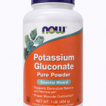 NOW Potassium Gluconate Powder, 454 г