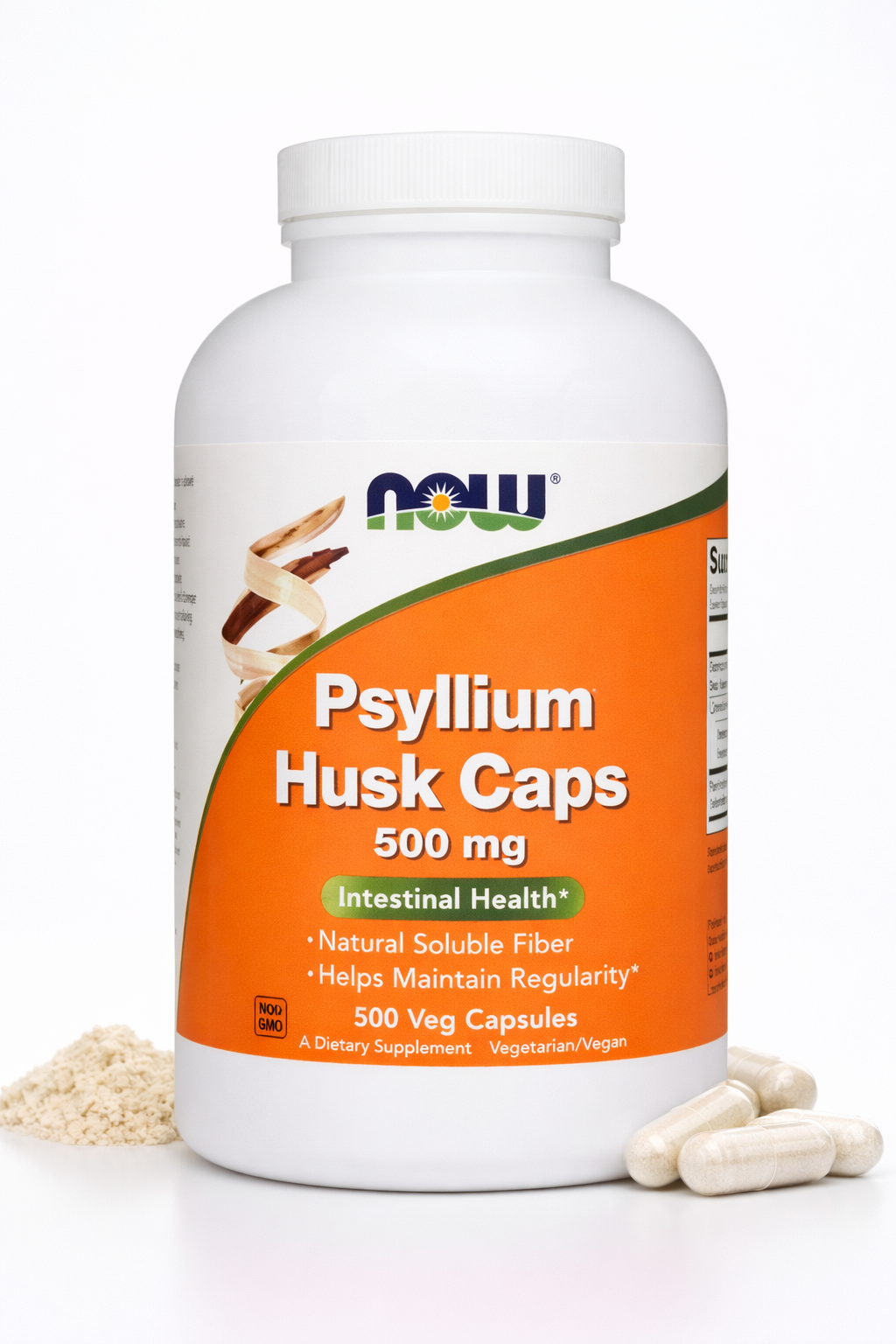 now-psyllium-husk-caps-500-mg-500-veg-capsules-44351315363516_a801ab0132.png NOW Psyllium Husk Caps 500 mg, 500 Veg Capsules - Зображення 1