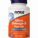 NOW Ultra Omega-3 Fish Oil 90 caps