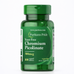 Puritan’s Pride Chromium Picolinate 500 mcg, 100 Coated Tablets