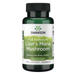 Swanson Lion's Mane Mushroom 500 mg (60 caps)